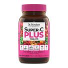 Comprimidos Mastigáveis de Vitamina C Dr. Schulze's Super-C Plus 1000mg