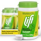 Comprimidos mastigáveis Lift Glucose, limão, limão, 50 quilates, pacote com 6