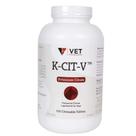 Comprimidos mastigáveis V.E.T. PHARMACEUTICALS K-CIT-V Citrato de potássio 100 comprimidos para cães Comprimidos mastigáveis V.E.T. PHARMACEUTICALS K-CIT-V Citrato de potássio 100 comprimidos para cães