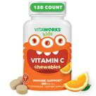 Comprimidos mastigáveis VitaWorks Kids Vitamina C 250 mg 120 comprimidos