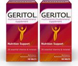 Comprimidos multivitamínicos Geritol 100 comprimidos (pacote de 2)