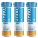 Comprimidos para bebidas com eletrólitos Nuun Sport Orange 30 comprimidos