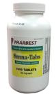 Comprimidos Pharbest Senna 8,6 mg Laxante Vegetal Natural 1000