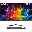Computador All In One, 21.5" Full Hd, Intel Core I5, 8gb Ram, Ssd 256gb, Wifi, Bluetooth, Bivolt, Preto - Bpc Aio-21p0825