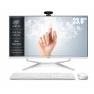 Computador All In One 23,8 Touchscreen Intel Core i5 8GB SSD 256GB Branco Aitek com Teclado e Mouse Sem Fio e Webcam