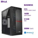 Computador B500 Core I5 10400 2.9Ghz Mem 16Gb Ddr4 Ssd 512Gb Fonte 500W Windows 11 Pro