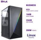 Computador B500 Core I5 4570 3.2Ghz Mem 16Gb Ddr3 Ssd 256Gb Nvme Fonte 200W Linux Ubuntu