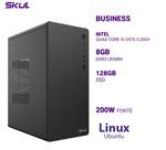 Computador B500 Quad Core I5 3470 3.20Ghz Mem 8Gb Ddr3 Ssd 128Gb Fonte 200W Linux Ubuntu Computador B500 Quad Core I5 3470 3.20Ghz Mem 8Gb Ddr3 Ssd 128Gb Fonte 200W Linux Ubuntu