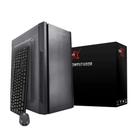 Computador BRX Corp 2100, Intel Core i3, 8GB, SSD 240GB, Windows 10 Pro, Bivolt Preto