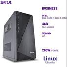 Computador Business B300 Dual Core I3 3220 MEM 4GB DDR3 HD 500GB Fonte 200W Linux (7908445420410)