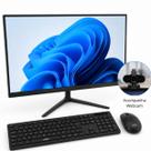 Computador Completo All In One 21.5 Full HD Intel i3 SSD 128GB 4GB RAM Webcam com Teclado e Mouse Computador Completo All In One 21.5 Full HD Intel i3 SSD 128GB 4GB RAM Webcam com Teclado e Mouse
