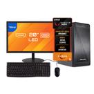 Computador Completo BluePC AMD RYZEN 5 8500G 8GB DDR5 SSD 240GB - Monitor 19"