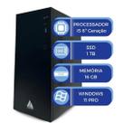 Computador Completo Clique PC i5 6 geração, 16GB, SSD 512GB, Monitor LED 20 Windows 11 PRO