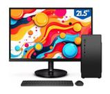 Computador Completo Clique PC Intel Core i7, 16GB RAM, SSD 1TB, Monitor 21,5, Windows Pacote Office Pronto para Tudo