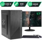 Computador Completo Home I5, 8GB, SSD 240GB Monitor Kit USB