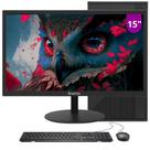 Computador Completo Intel Core I3 4gb Hd 500gb com Monitor 15'' Windows 10 Trial - BESTBOY