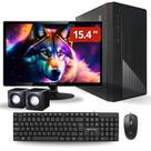 Computador Completo Intel Core I3 8gb Ssd 120gb Monitor 15 W10
