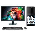 Computador Completo Intel Core i5 16GB SSD 480GB Monitor LED 19.5" HDMI EasyPC Go