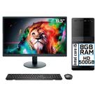 Computador Completo Intel Core i5 8GB HD 500GB Monitor LED 19.5" HDMI EasyPC Go