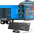 Computador completo Intel core i7 3770, SSD 480GB, 16GB ram,monitor 19 polegadas Dreamcomputers