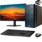 Computador Completo Pc Cpu Computador Completo pc Intel Core i7 8GB Ram 240GB ssd Monitor 19 Windows 10 Wi-FI tob