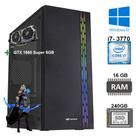 Computador Core i7- 3770 3.4Ghz, Memoria Ram 16GB, SSD 240GB, HD 1TB, Fonte Real 500Wats, Video GTX 6GB DDR5 / 128bits