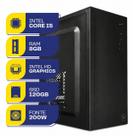 Computador Cpu Pc Torre Intel i5 8Gb Ssd 120gb Windows 11