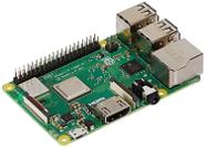 Computador de placa única Raspberry Pi 3 modelo B+ 1GB RAM