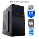 Computador Elo Intel Core i3-10100 Up to 4,3Ghz Cache 6MB Memória 8GB Ram Hd SSD 240GB Windows 10 e pacote de Programas