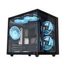 Computador Gamer CertoX STREAM AMD AQ 1007 AR Ryzen 5 5600GT Radeon Graphics 16GB DDR4 1TB SSD com 3 Fans Linux