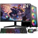 Computador Gamer Completo Intel Core i5 16GB SSD 1TB Kit Gamer com Headset Monitor 24" Windows 10 3green Flash