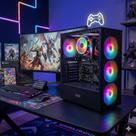 Computador Gamer i7 16 GB SSD 240 GB 5 Coolers Led 4ª Geração
