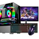 Computador Gamer Intel Core I5 12gb Ram SSD 240GB Gamer GT 610 2GB Monitor 15