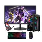 Computador Gamer Ryzen 5 3400G 16gb DDR4 1tb Nvme Monitor 20 Gabinete C/ 4 Coolers RGB Preto
