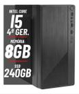 Computador I5 SSD 240 Gb Memória 08 Gb Windows 11 Pro