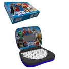 Computador Infantil Educativo bilingue ingles e portugues laptop Liga Da Justiça Candide
