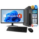 Computador Intel Core i5 16GB RAM SSD 120GB Monitor 19 Kit Teclado e Mouse, Windows 11 Pacote Office Pc Completo Pronto para Uso