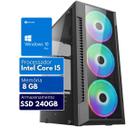 Computador Intel Core I5 8gb Ssd 240 W10