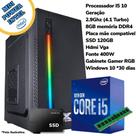 COMPUTADOR MDI POWER INTEL I5 10ª GERAÇÃO 2,9GHZ 4,3GHZ Max. 8GB MEMORIA SSD 120GB