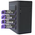 Computador MRP Informática Processador Intel Core I5 Memória 16gb SSD 480gb Fonte 200W Windows 10