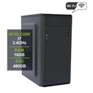 Computador MRP Informática Processador Intel Core I7 3.4ghz SSD 480gb Memória 16gb Placa Vídeo GT730 Fonte 500W Windows 10