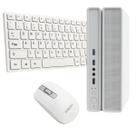 Computador MultiPc Completo SlimDesk Branco Intel Core i3 6ª Geração 8GB SSD 512GB + Kit teclado e Mouse S/ Fio