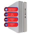 Computador MultiPc SlimDesk Branco Intel Core i5 8GB RAM SSD 240GB Windows 11 Pro - Compacto e Eficiente
