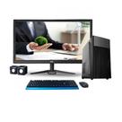 Computador PC Corporativo i9 11ª Geração, 64gb Ram, Nvme 1tb, Gt 730 4gb, Monitor 21.5" + Caixinha de Som - Preto