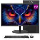 Computador Pc Cpu Completo Intel Core I3 8gb Ssd 128 Gb Monitor 15" Windows 10 Trial - BestBoy