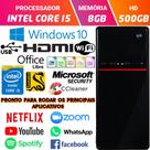 Computador pc cpu Intel Core i5 Hdmi 8GB HD 500GB Windows 10 Wifi Desktop Computador pc cpu Intel Core i5 Hdmi 8GB HD 500GB Windows 10 Wifi Desktop