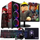 Computador PC Gamer Completo TOB Intel Core i5 SSD 240GB 8GB Teclado Mouse Mouse Pad e Headset Gamer Monitor 19 Windows 10 Pro Trial