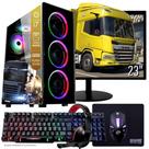 Computador PC Gamer Completo TOB Intel Core i7 SSD 480GB 16GB Teclado Mouse Mouse Pad e Headset Gamer Monitor 23 Windows 10 Pro Trial Computador PC Gamer Completo TOB Intel Core i7 SSD 480GB 16GB Teclado Mouse Mouse Pad e Headset Gamer Monitor 23 Windows 10 Pro Trial