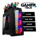 Computador PC Gamer Intel Core i7 8GB SSD 240GB VGA 4GB Windows 10 - Lumitec