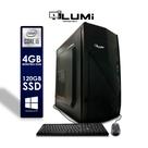 Computador PC Intel Core i5 4GB SSD 120GB Windows 10 + Teclado e Mouse - Lumitec Computador PC Intel Core i5 4GB SSD 120GB Windows 10 + Teclado e Mouse - Lumitec